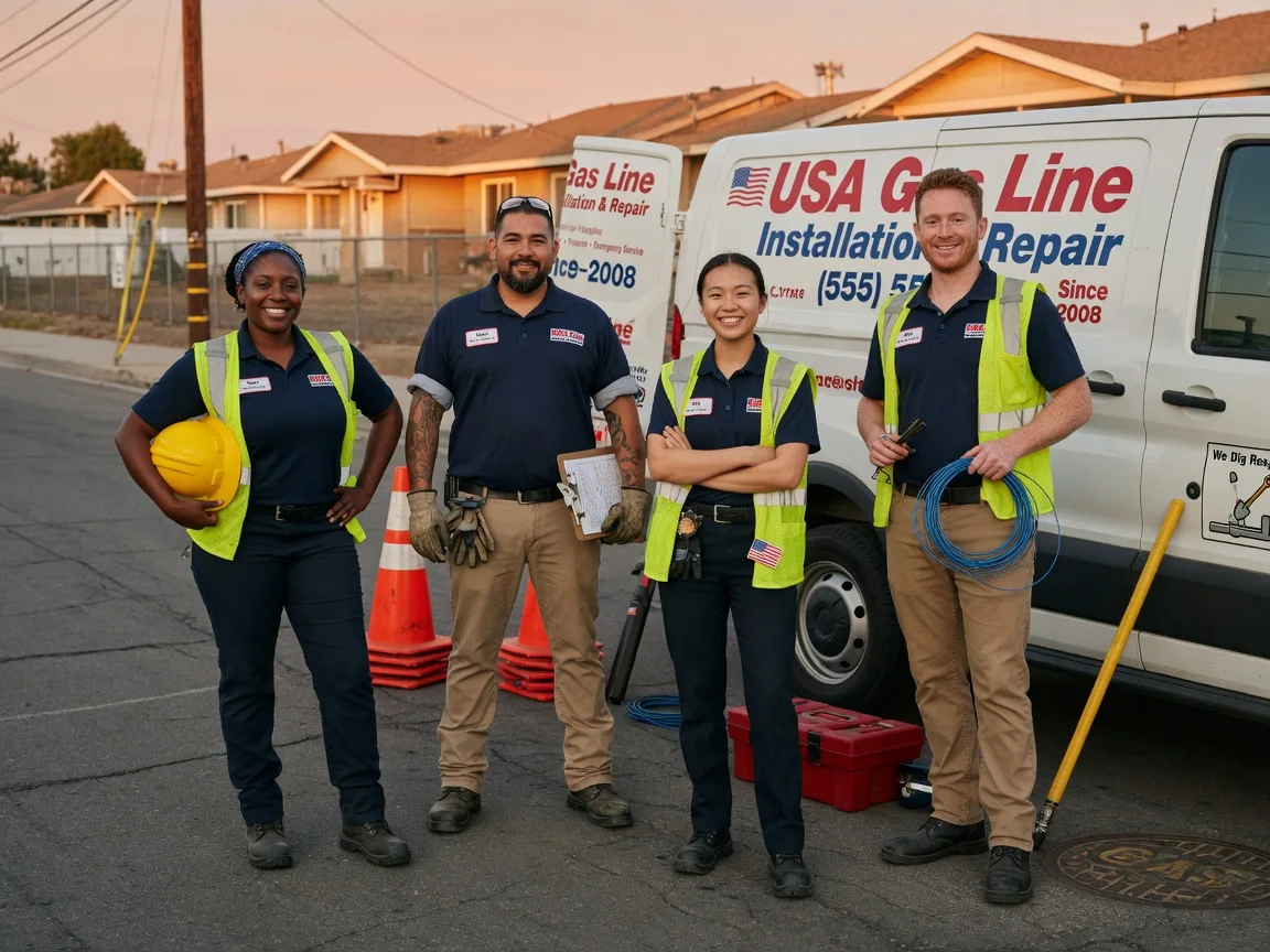 Gas Line Installation company in Brownstown, PA